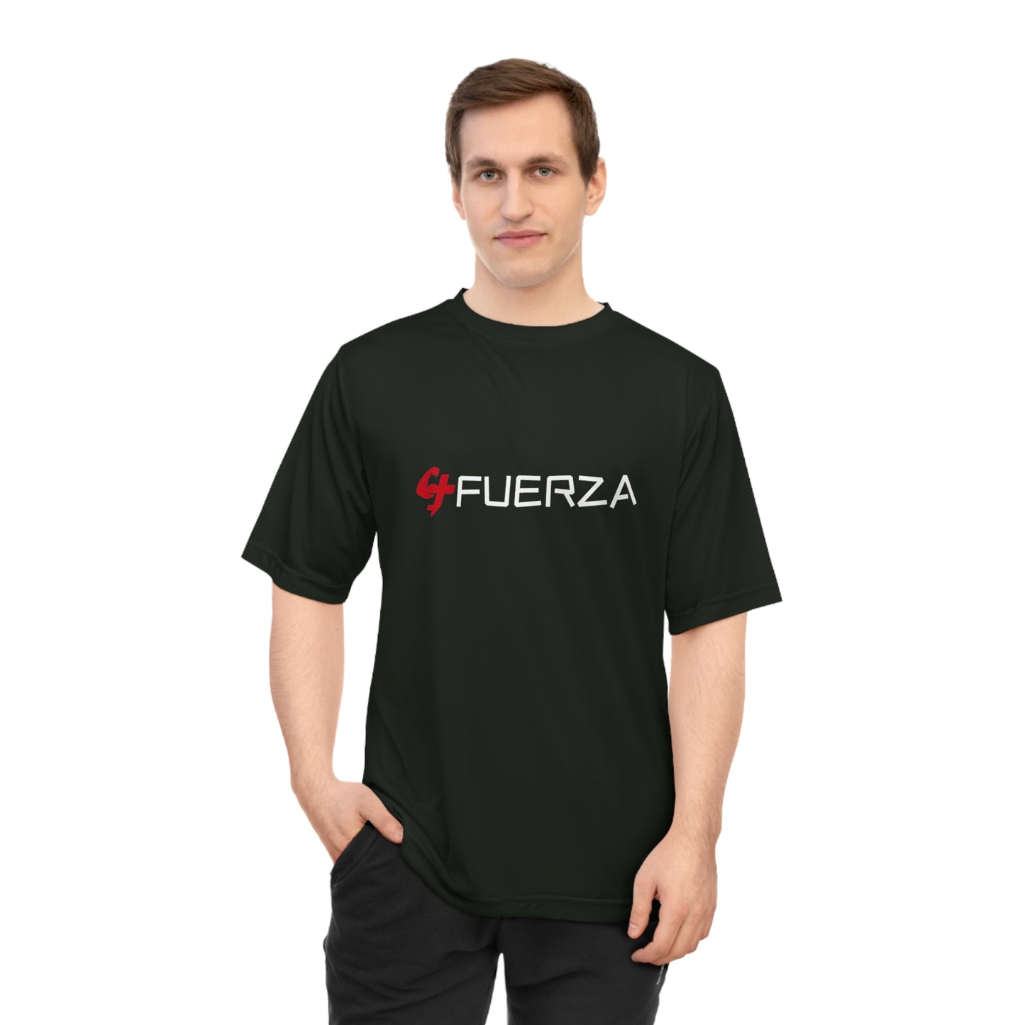 +Fuerza Performance T-Shirt- Athletic GYM Wear, Unisex Activewear, Sport & Fitness Apparel