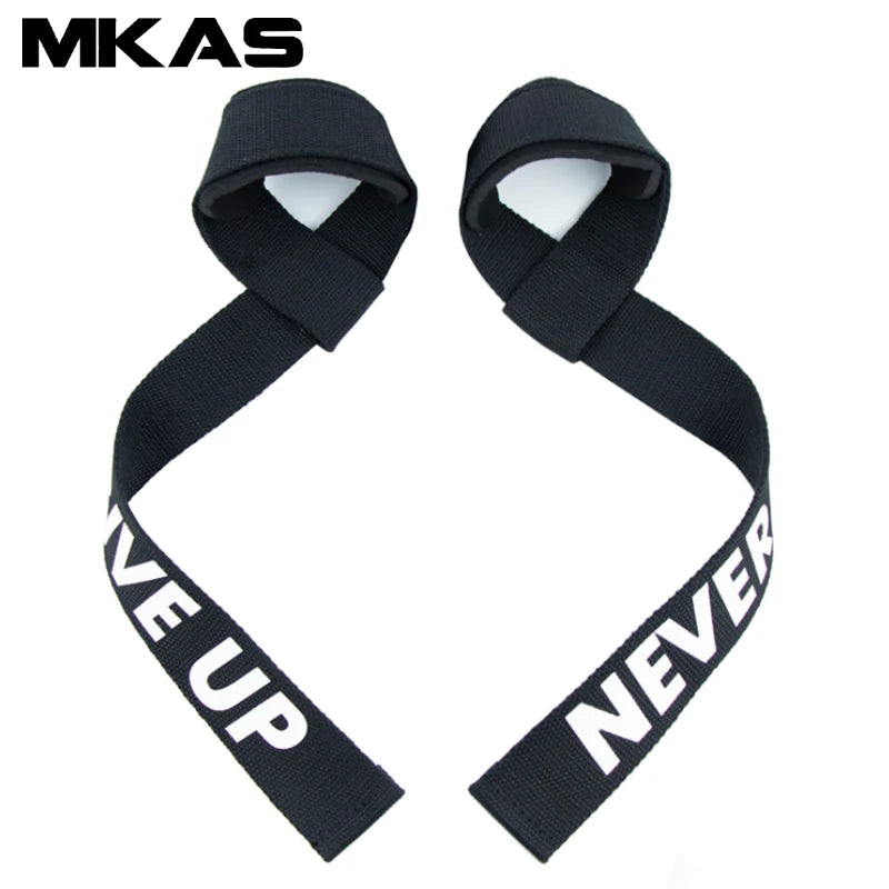 Padded Neoprene Lifting Straps – Heavy Duty Wrist Support for Strength Training & Deadlifts