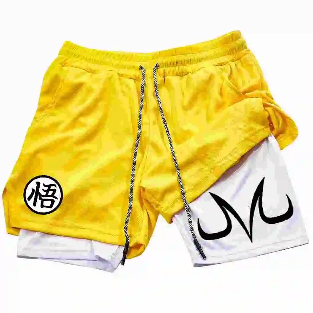 Men's and women's anime gym pants comic print fitness running fashionable and casual high-quality