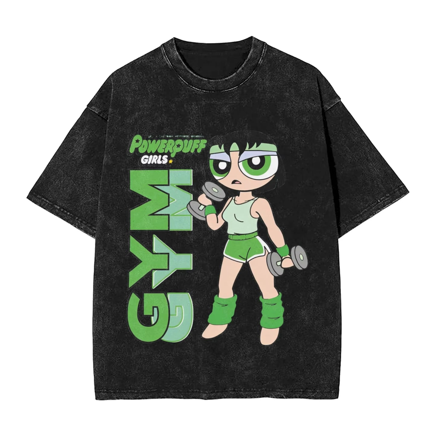 The Powerpuffs Girls T Shirts for Men Women 100% Cotton Vintage Gym T-Shirts Crew Neck Tees Short Sleeve Tops New Arrival