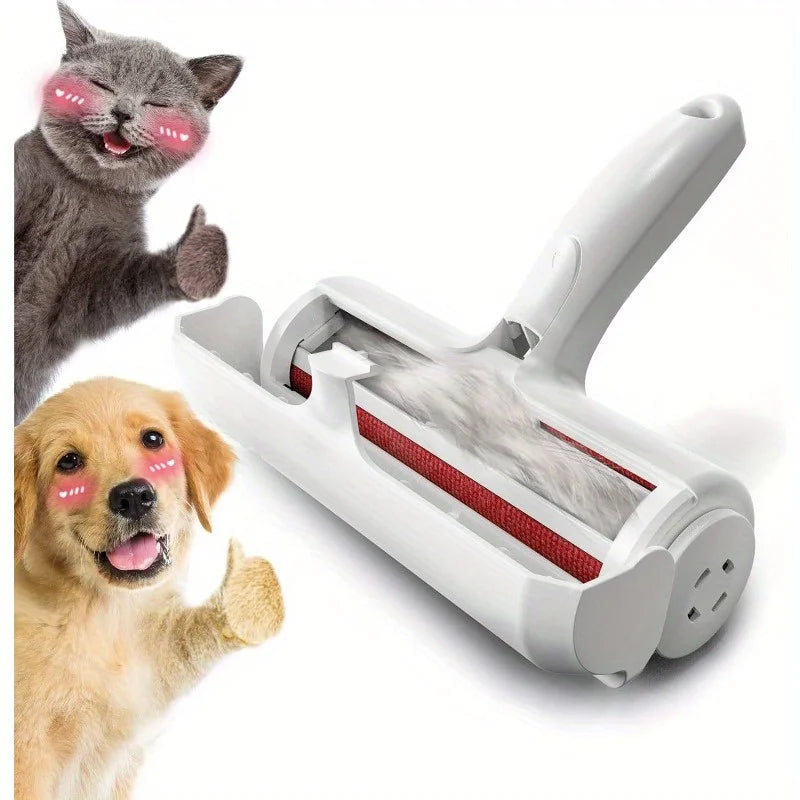Pet Hair Remover Roller – Self-Cleaning Dog & Cat Fur Tool for Furniture & More