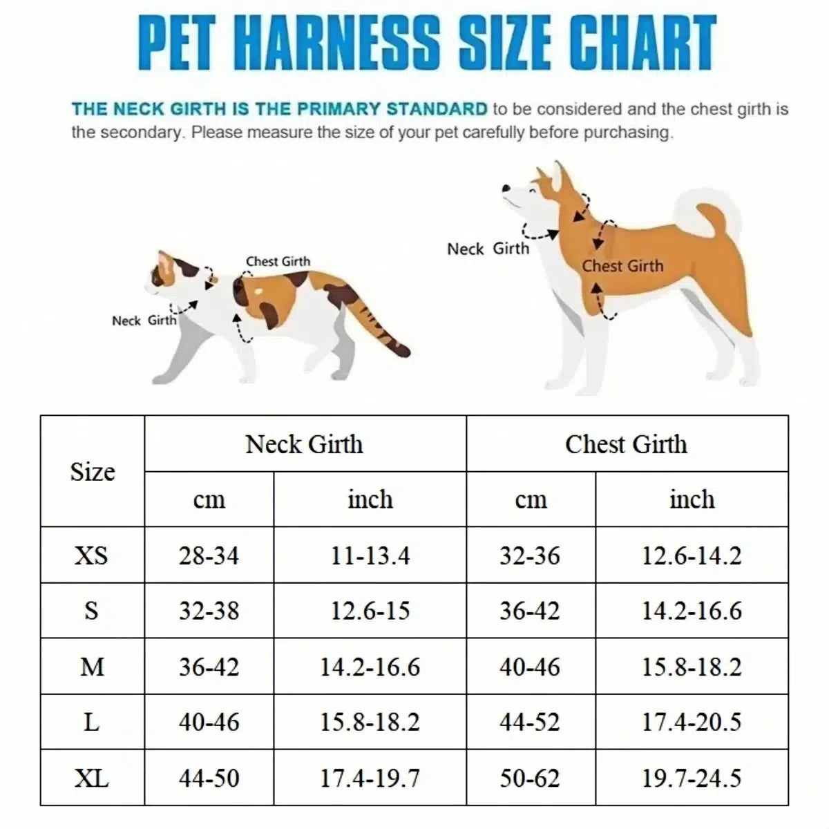 Breathable Dog Harness & Leash Set – Adjustable Vest for Small & Medium Dogs (XS–XL)