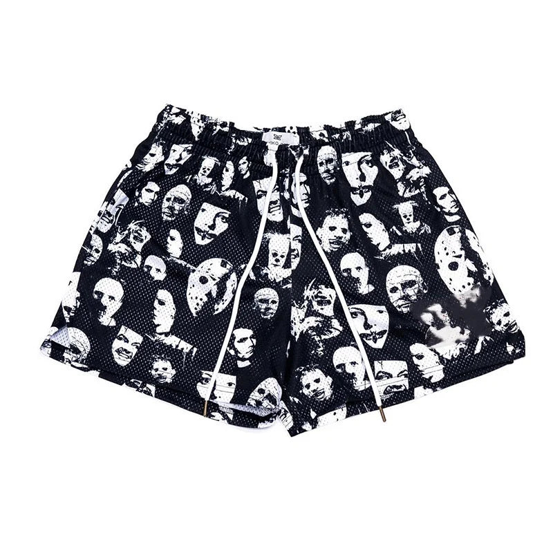 2025 NEW gyms Shorts Men fitness shorts beach pants basketball training pants street trend sweatpants mesh breathable Men shorts