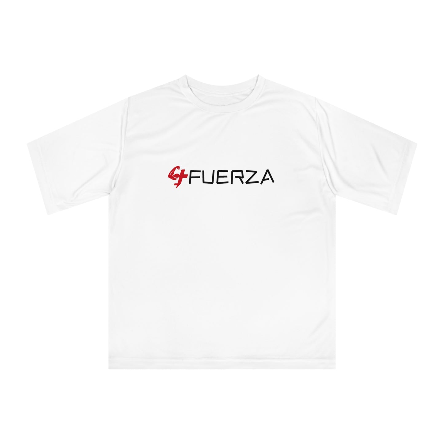 +Fuerza Performance T-Shirt- Athletic GYM Wear, Unisex Activewear, Sport & Fitness Apparel