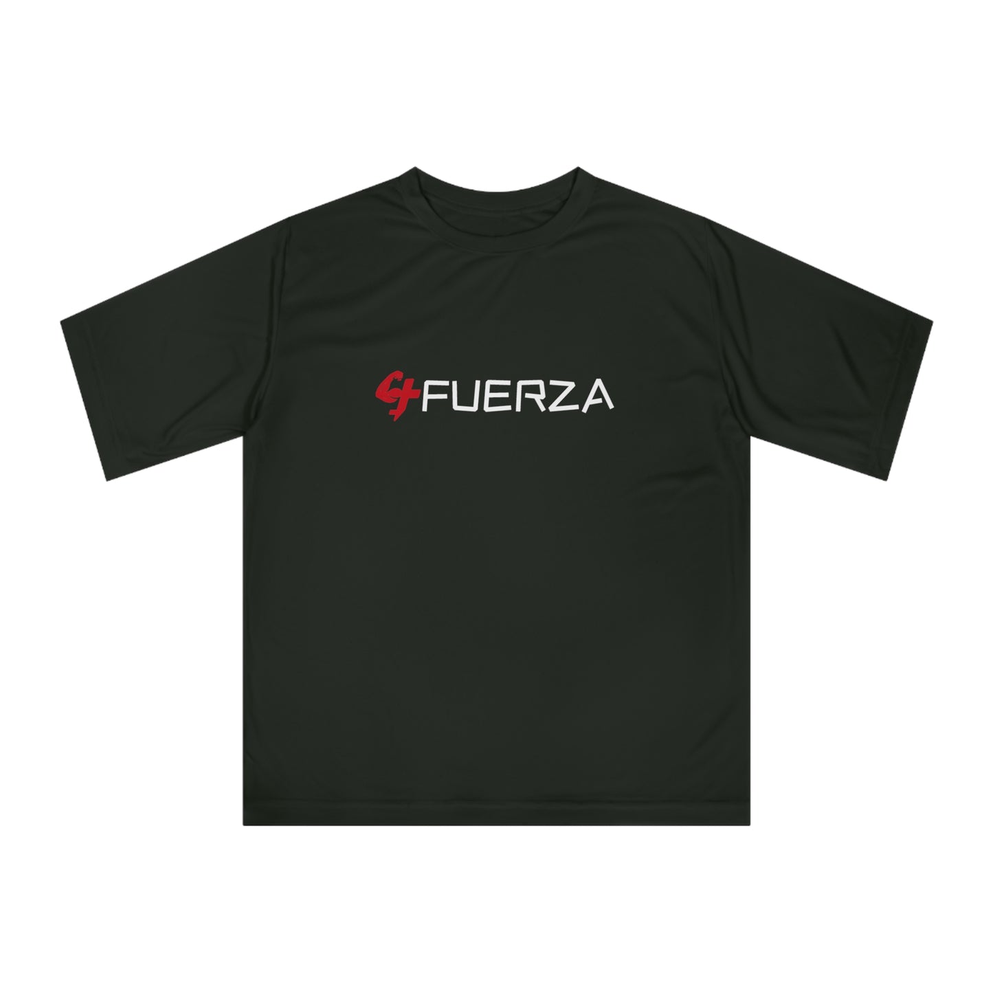 +Fuerza Performance T-Shirt- Athletic GYM Wear, Unisex Activewear, Sport & Fitness Apparel