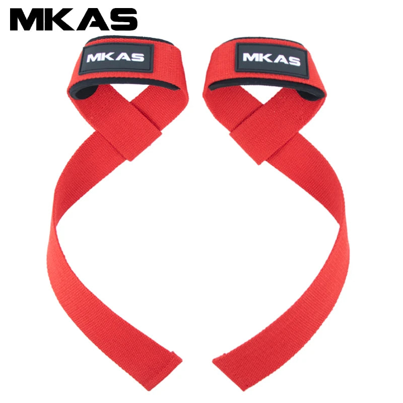 Padded Neoprene Lifting Straps – Heavy Duty Wrist Support for Strength Training & Deadlifts