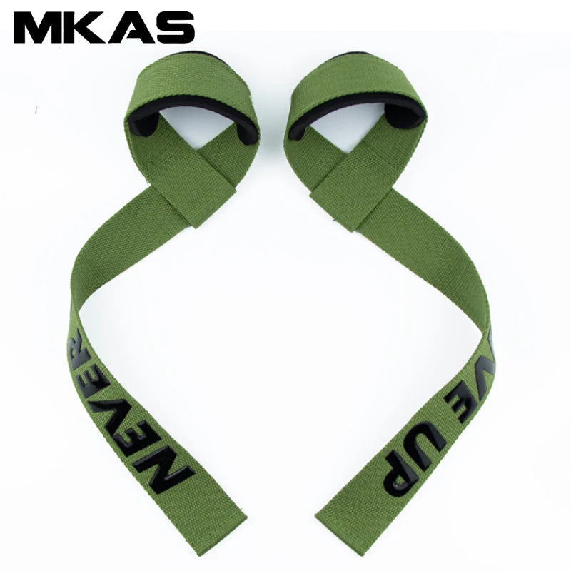 Padded Neoprene Lifting Straps – Heavy Duty Wrist Support for Strength Training & Deadlifts