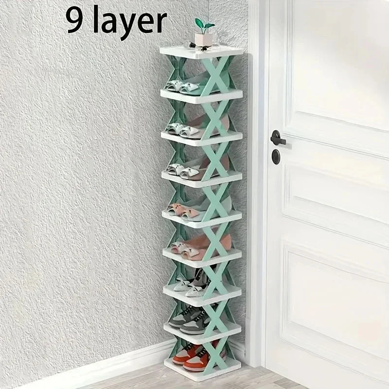 Multi-Layer Shoe Rack Organizer – Detachable, Foldable Shoe Storage Cabinet for Bedrooms & Dorms
