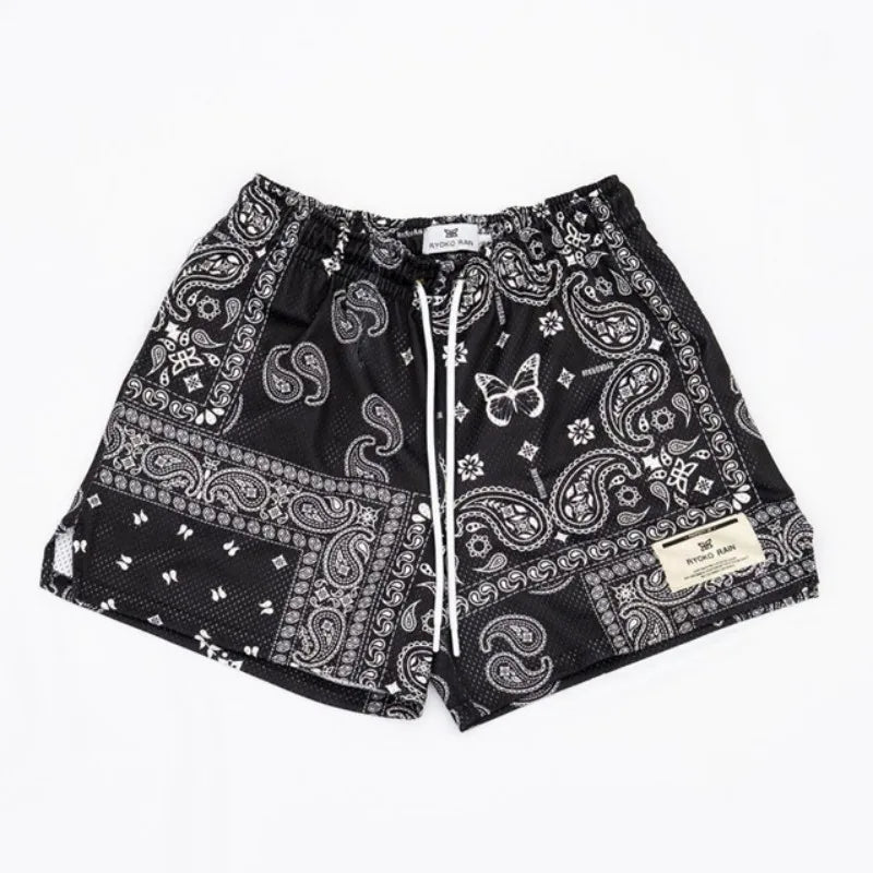2025 NEW gyms Shorts Men fitness shorts beach pants basketball training pants street trend sweatpants mesh breathable Men shorts