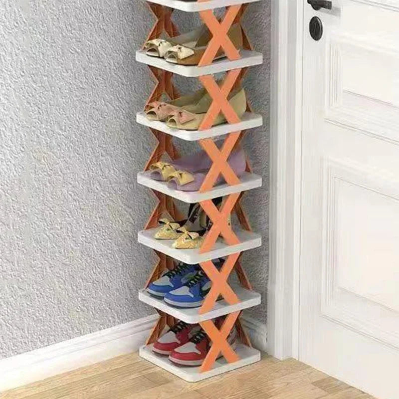 Multi-Layer Shoe Rack Organizer – Detachable, Foldable Shoe Storage Cabinet for Bedrooms & Dorms