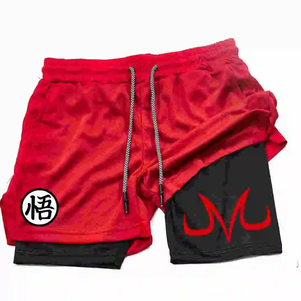 Men's and women's anime gym pants comic print fitness running fashionable and casual high-quality