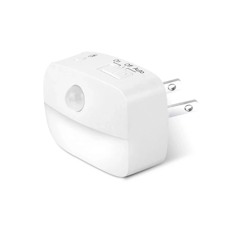 LED Night Light with Motion Sensor – Plug-In, Dimmable, and Auto On/Off