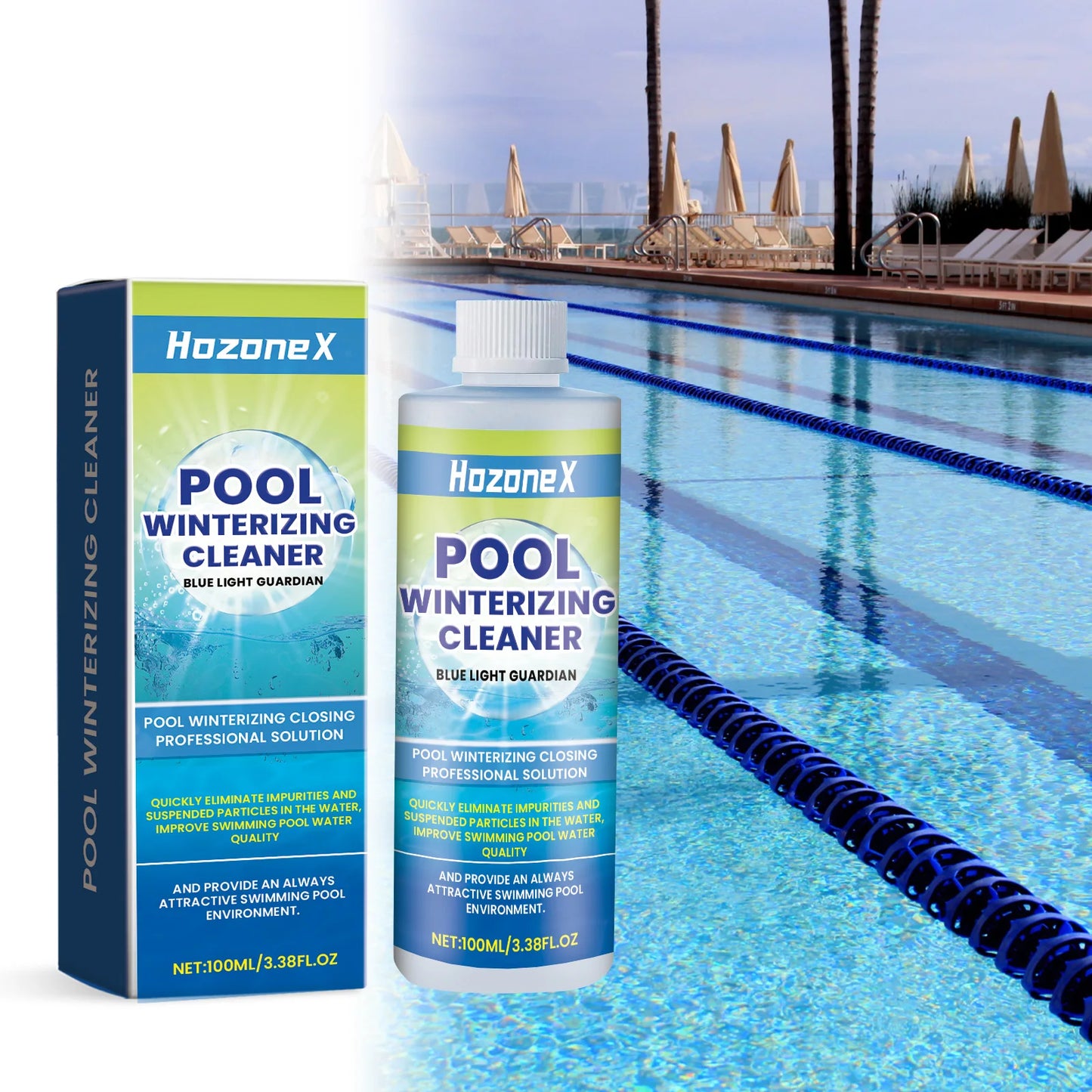 Pool Water Clarifier – Fast-Acting Solution for Clean, Clear Outdoor Pools