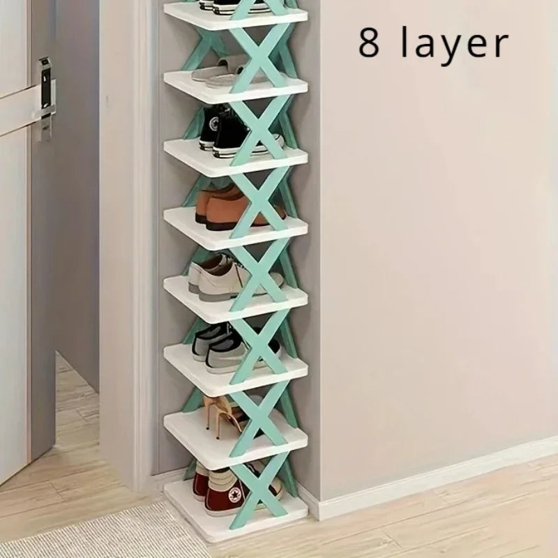 Multi-Layer Shoe Rack Organizer – Detachable, Foldable Shoe Storage Cabinet for Bedrooms & Dorms