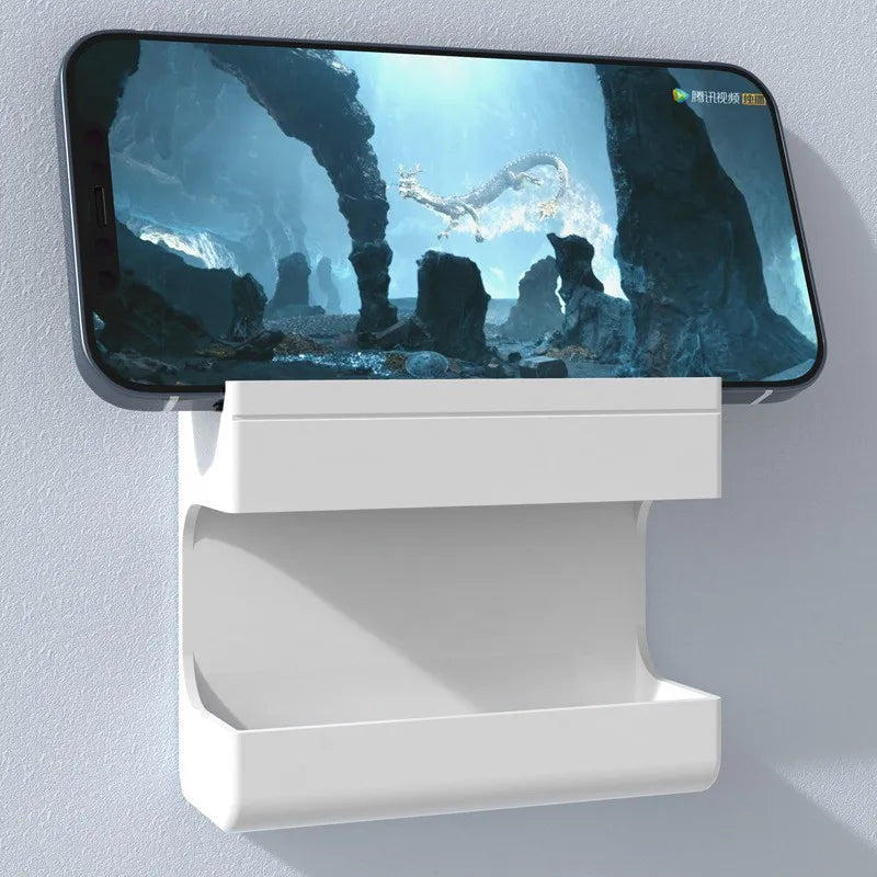 Wall-Mounted Organizer – Multi-Functional Storage for Remote Controls, Phones & Small Items