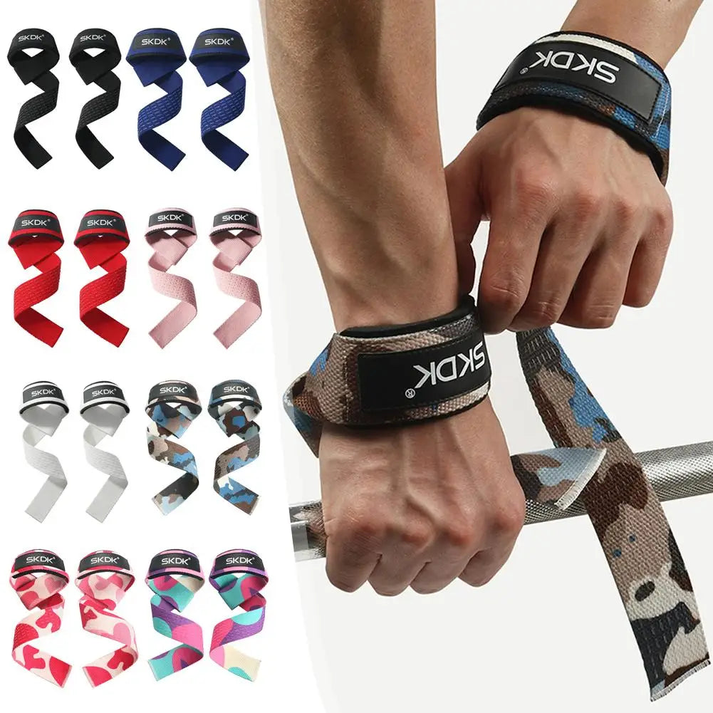 Adjustable Non-Slip Weightlifting Wrist Straps – Gym Support for Powerlifting, Strength & Fitness