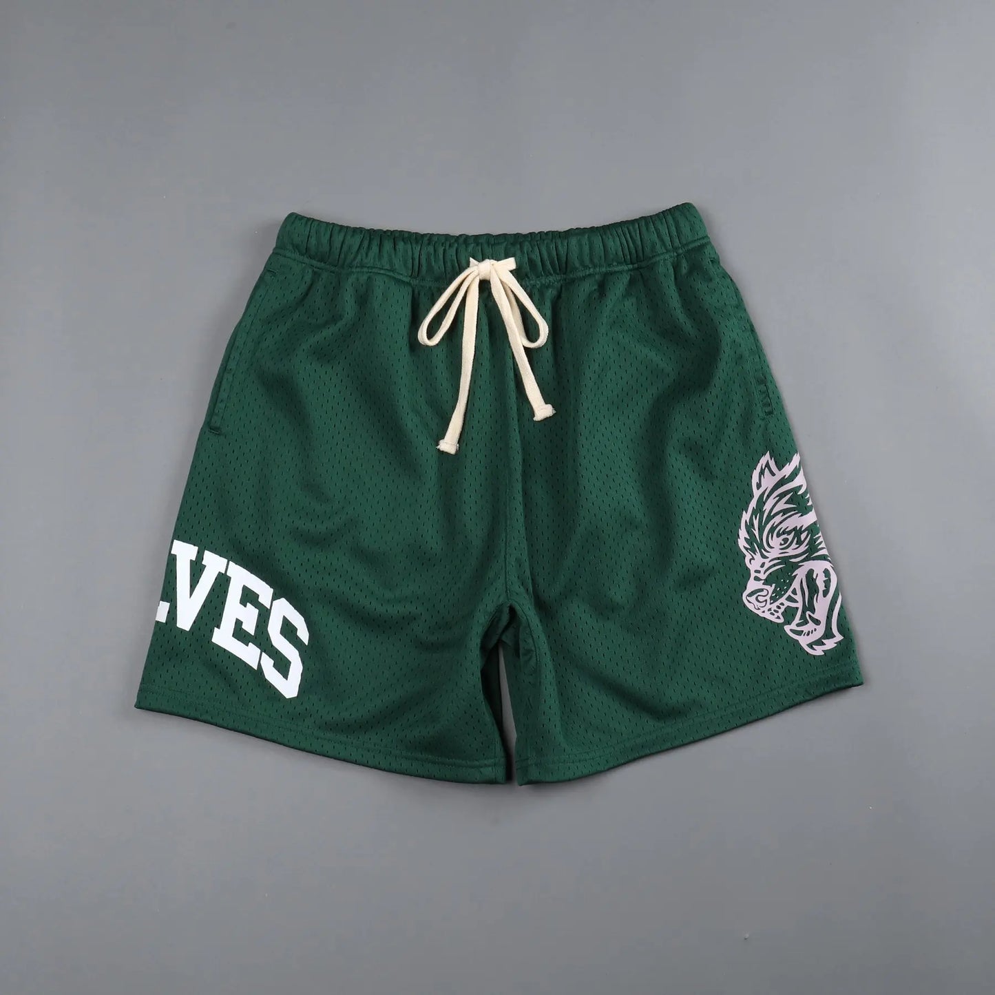 Men Fitness Bodybuilding Shorts Man Summer Gyms Workout Male Breathable Mesh Quick-drying Sportswear Jogger Beach Short Pants
