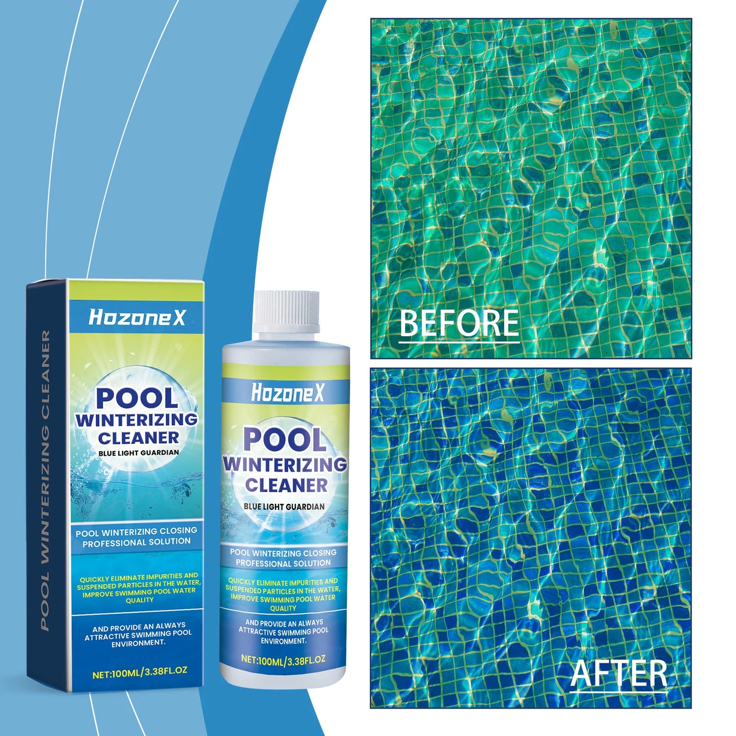 Pool Water Clarifier – Fast-Acting Solution for Clean, Clear Outdoor Pools