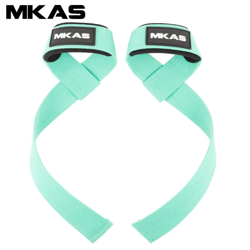 Padded Neoprene Lifting Straps – Heavy Duty Wrist Support for Strength Training & Deadlifts