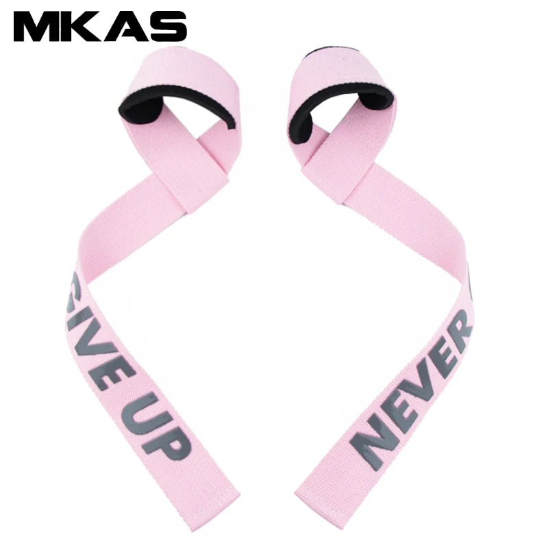 Padded Neoprene Lifting Straps – Heavy Duty Wrist Support for Strength Training & Deadlifts