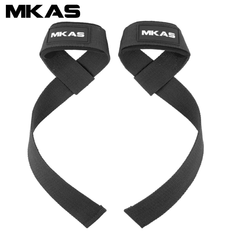 Padded Neoprene Lifting Straps – Heavy Duty Wrist Support for Strength Training & Deadlifts