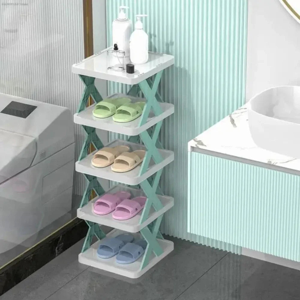 Multi-Layer Shoe Rack Organizer – Detachable, Foldable Shoe Storage Cabinet for Bedrooms & Dorms