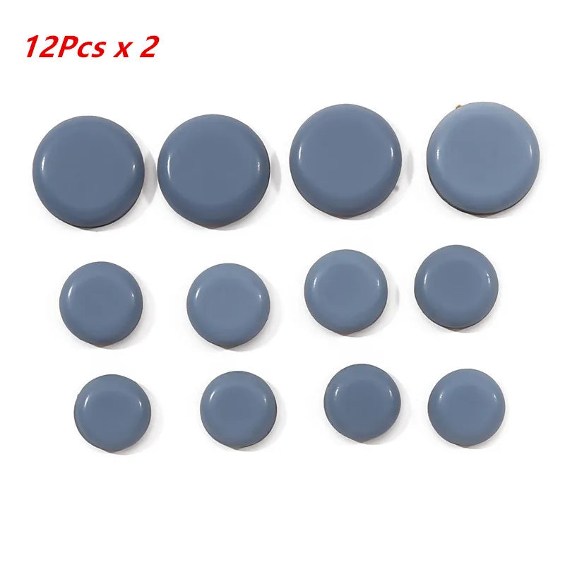 12-Pack Adhesive Appliance Slider Pads – PTFE Gliders for Coffee Makers, Air Fryers, Mixers & Furniture