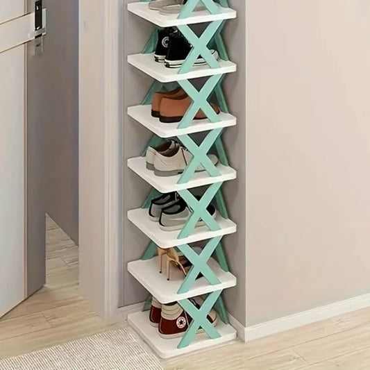 Multi-Layer Shoe Rack Organizer – Detachable, Foldable Shoe Storage Cabinet for Bedrooms & Dorms