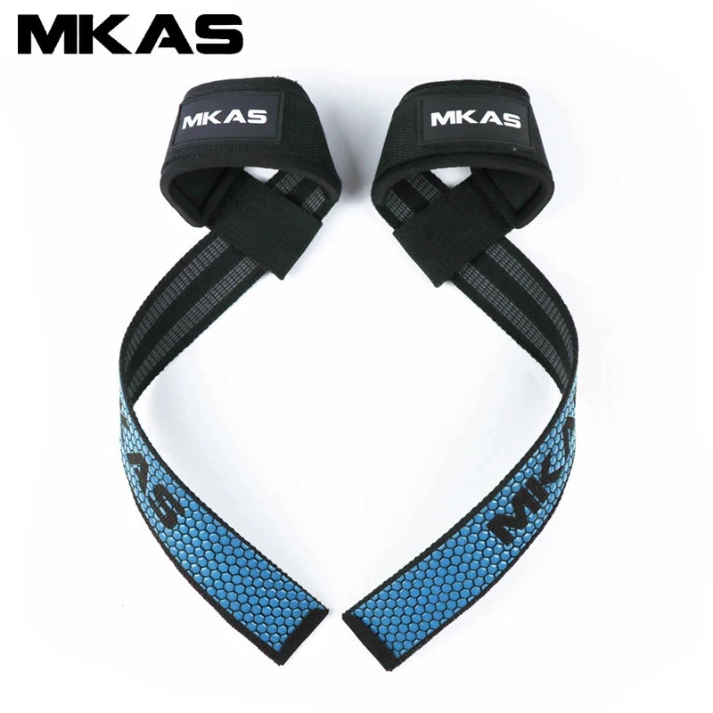 Padded Neoprene Lifting Straps – Heavy Duty Wrist Support for Strength Training & Deadlifts