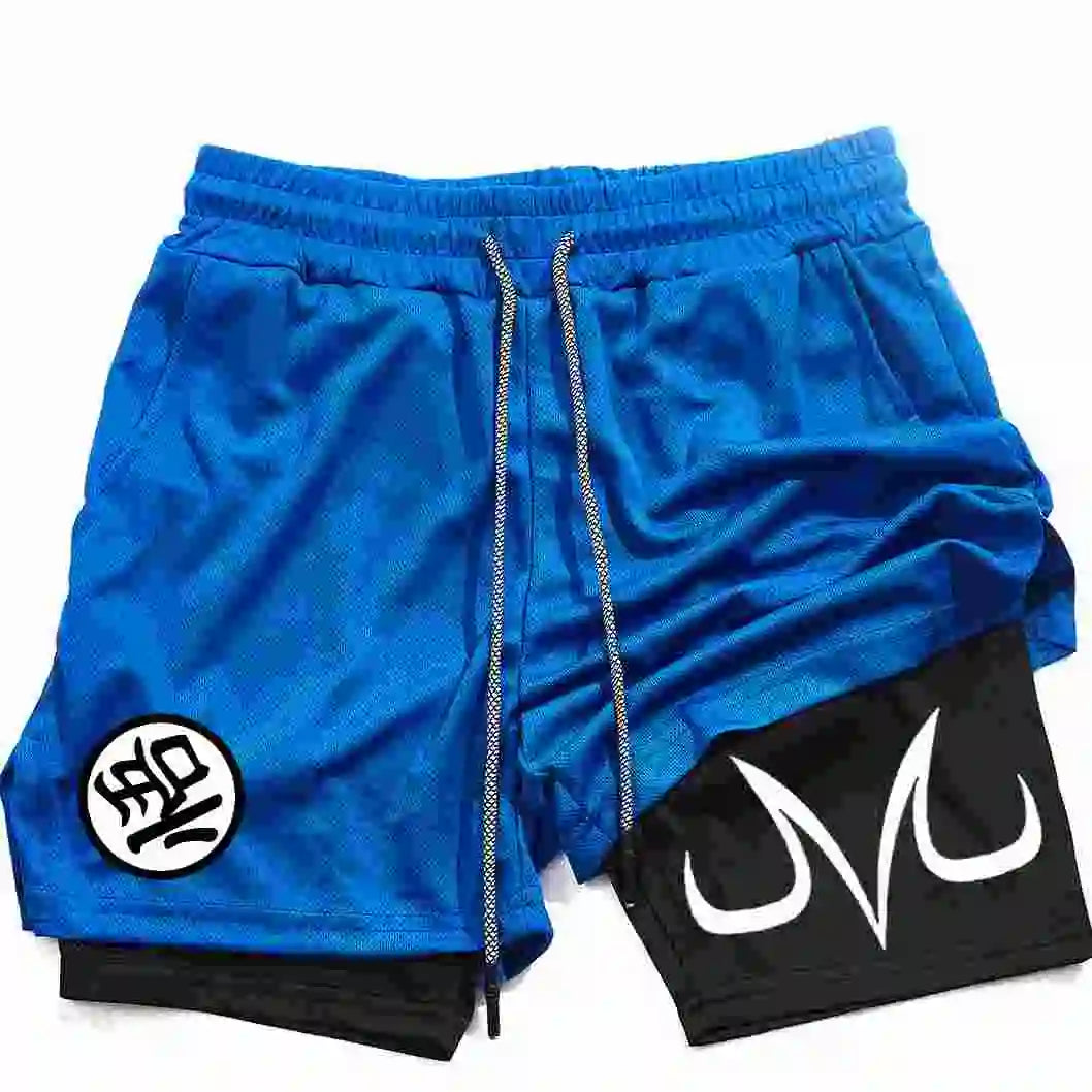 Men's and women's anime gym pants comic print fitness running fashionable and casual high-quality