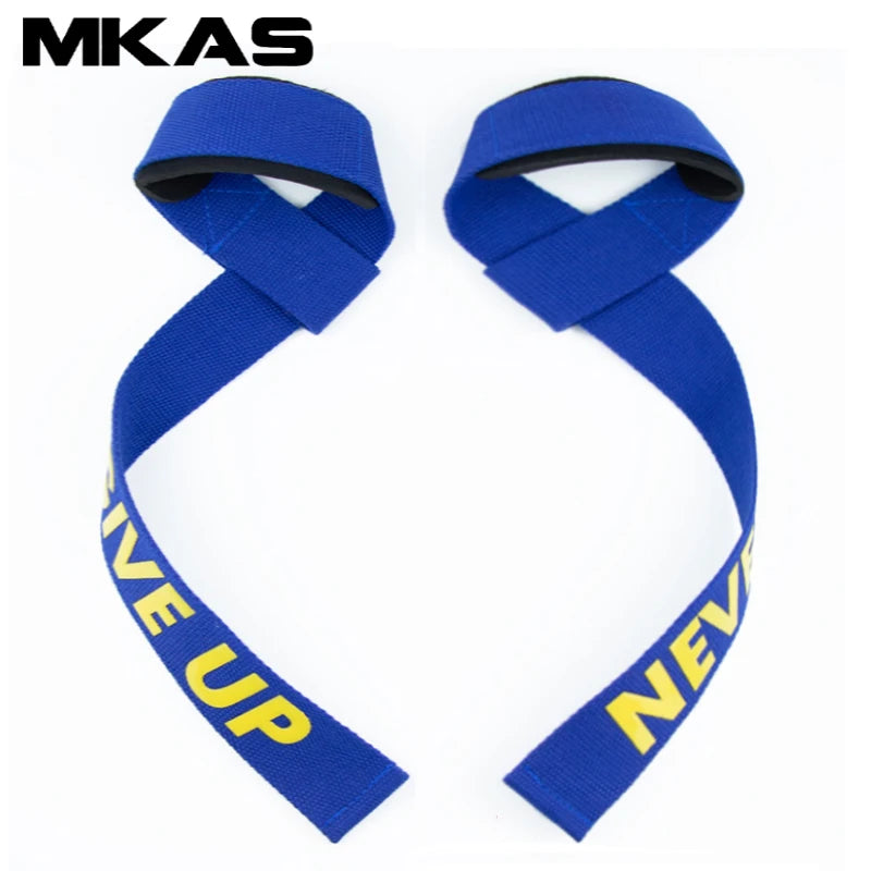 Padded Neoprene Lifting Straps – Heavy Duty Wrist Support for Strength Training & Deadlifts
