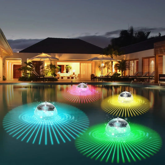 LED Solar Floating Pool Light – Waterproof Color-Changing Glow Ball for Night Swim & Garden Decor