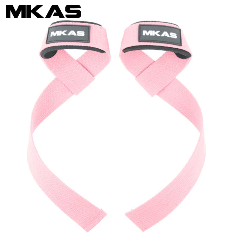 Padded Neoprene Lifting Straps – Heavy Duty Wrist Support for Strength Training & Deadlifts