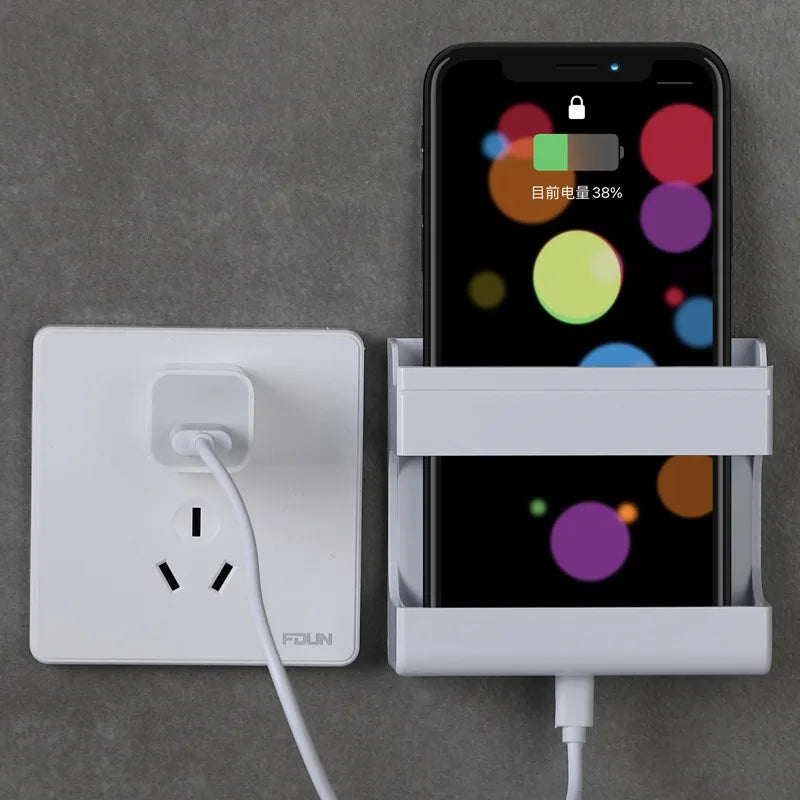 Wall-Mounted Organizer – Multi-Functional Storage for Remote Controls, Phones & Small Items