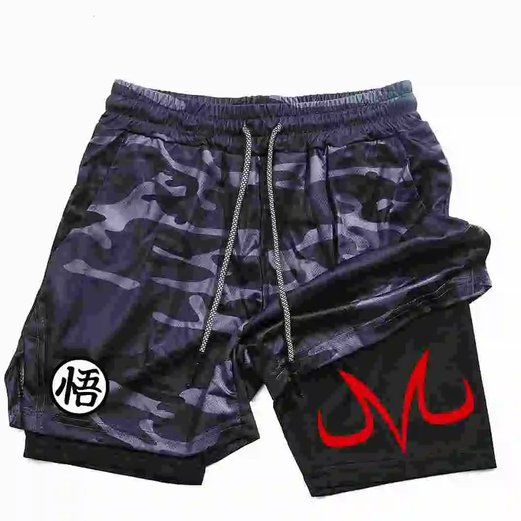 Men's and women's anime gym pants comic print fitness running fashionable and casual high-quality