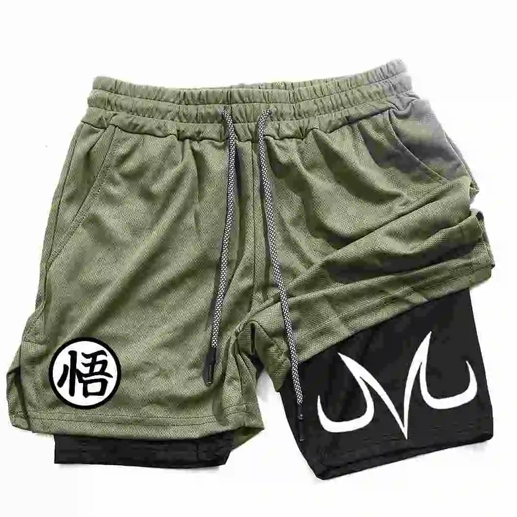 Men's and women's anime gym pants comic print fitness running fashionable and casual high-quality