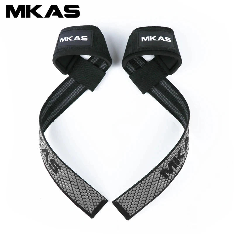 Padded Neoprene Lifting Straps – Heavy Duty Wrist Support for Strength Training & Deadlifts