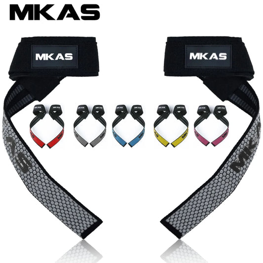 Padded Neoprene Lifting Straps – Heavy Duty Wrist Support for Strength Training & Deadlifts