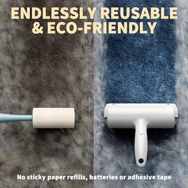 Pet Hair Remover Roller – Self-Cleaning Dog & Cat Fur Tool for Furniture & More