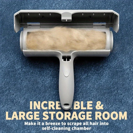 Pet Hair Remover Roller – Self-Cleaning Dog & Cat Fur Tool for Furniture & More