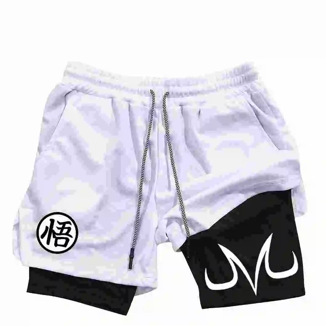 Men's and women's anime gym pants comic print fitness running fashionable and casual high-quality