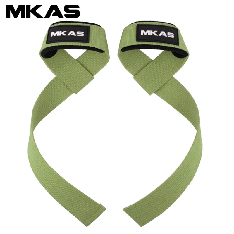 Padded Neoprene Lifting Straps – Heavy Duty Wrist Support for Strength Training & Deadlifts
